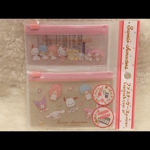 Sanrio Characters Fastener Case 2P